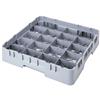 20 Compartment Cup Rack H66mm - Grey
