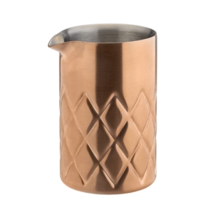 Brushed Copper Steel Double Walled Mixing Jar 580ml
