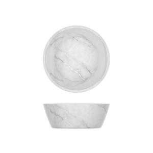 White Marble Agra Melamine Bowl 12.7 x 4.5cm