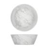 White Marble Agra Melamine Bowl 20.5 x 7.5cm