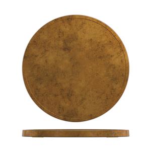 Copper Utah Melamine Round Slab 28.5cm