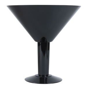 Grande Black Acrylic Martini Glass 73oz / 2ltr