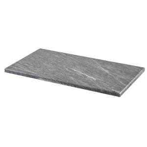 GenWare Dark Grey Marble Platter 32 x 18cm GN 1/3