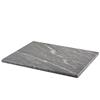 GenWare Dark Grey Marble Platter 32 x 26cm GN 1/2