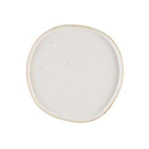 Churchill Stonecast Barley White Organic Walled Plate 10.5inch