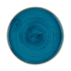Churchill Stonecast Java Blue Walled Plate 10.25inch / 26cm