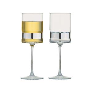 SoHo Wine Glasses Silver 12.3oz / 350ml