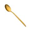 Orca Matt Gold Dessert Spoon
