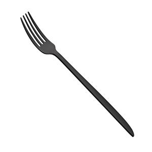 Orca Matt Black Table Fork