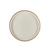 GenWare Kava White Stoneware Presentation Plate 18cm