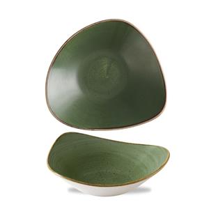 Stonecast Sorrel Green Lotus Bowl 9inch / 22.85cm
