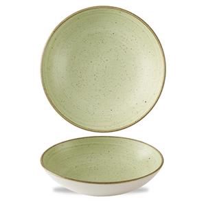Stonecast Raw Green Evolve Coupe Bowl 9.75inch / 24.75cm
