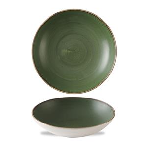 Stonecast Sorrel Green Coupe Bowl 7.25inch / 18.5cm