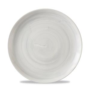 Stonecast Canvas Grey Evolve Coupe Plate 10.25inch / 26cm