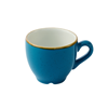 Churchill Stonecast Java Blue Cafe Espresso Cup 3.5oz / 100ml
