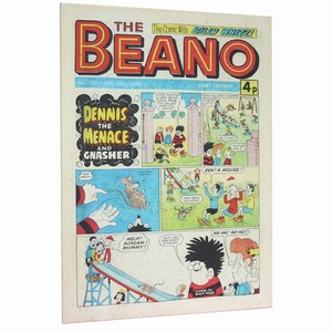Classic Beano Canvas Prints Softie Spotting Large