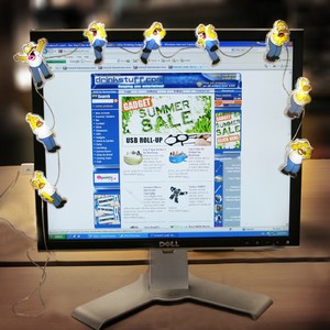Homer Simpson USB Monitor Lights