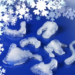 Fossil-iced Ice Tray