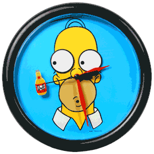 35892 Relógio Homer Simpson