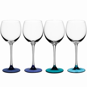 LSA Coro Lagoon Wine Glasses 14oz 400ml Pack of 4