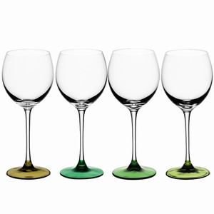 LSA Coro Leaf Wine Glasses 14oz 400ml Pack of 4