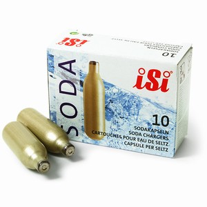 iSi Soda Syphon Aluminium 60 Cartridges Only
