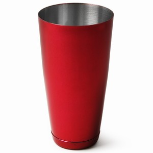 Professional Boston Cocktail Shaker Red Tin Only