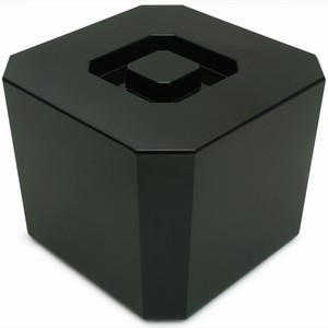 Octagonal Ice Bucket Black 4.5ltr