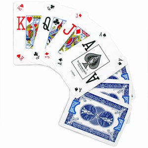 Bicycle Pro PokerPeek Playing Cards Blue Case of 6 Decks