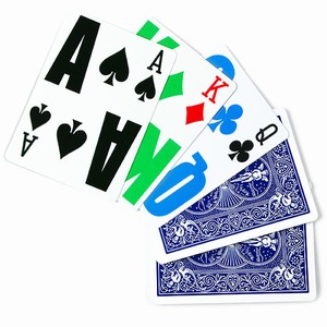 Bicycle EZ See LoVision Playing Cards Blue