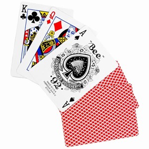 Bee Playing Cards Red Case of 12 Packs