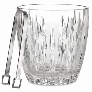 Marquis Collection Rainfall Ice Bucket & Tongs
