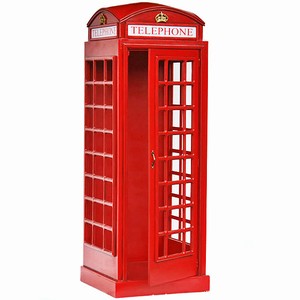 Red Telephone Box Lifesize Replica