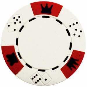 Crown And Dice Clay Poker Chips