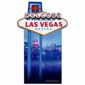 Las Vegas Sign Cardboard Cut Out