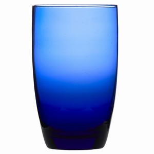 Cobalt Blue Hiball Glasses 155oz 450ml Pack of 4