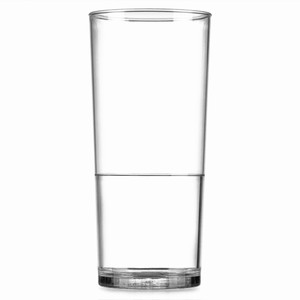 Elite In2stax Polycarbonate Pint Tumblers CE 20oz 568ml Pack of 48