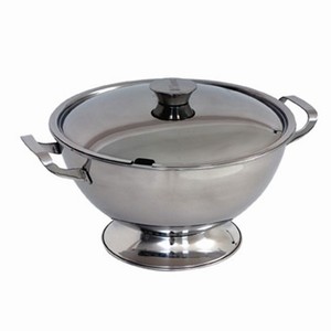Stainless Steel Soup Tureen & Lid 158oz / 4.5ltr