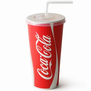 Coca Cola Paper Cups Set 22oz / 630ml