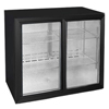 Osborne eCold 220ES Undercounter Sliding Door Bottle Cooler Black