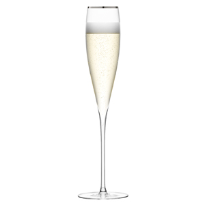 LSA Savoy Champagne Flutes Platinum 7oz / 200ml