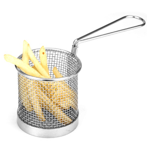 Stainless Steel Mini Presentation Chip Basket