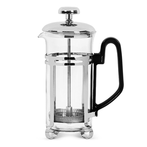 Chrome Cafetiere 3 Cup Single