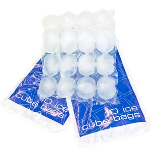 Ice Cube Bags Pack of 10