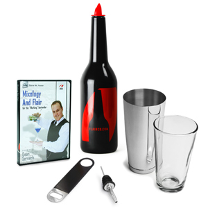 Flair Starter Set Black Edition with Mixology and Flair DVD