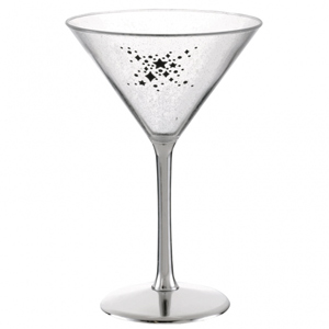 Enchanted Evening Plastic Martini Glass 8.1oz / 230ml