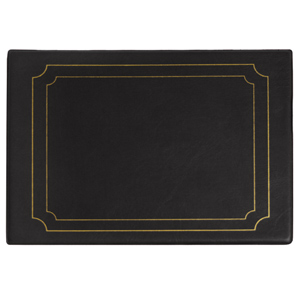 Snaefell Placemat Black 26.5cm x 20.5cm