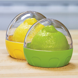 Citrus Keeper Set of 2 Lemon and Lime