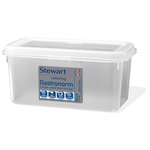 Stewart Gastronorm Food Storer 1/3 One Third Size 150mm Deep