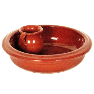 Emilio Terracotta Olive Dish Brown